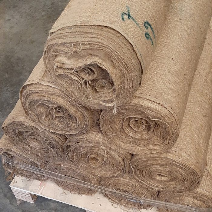 Jute fabric as rolled goods